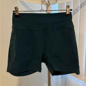 Women's Dark Green Shorts